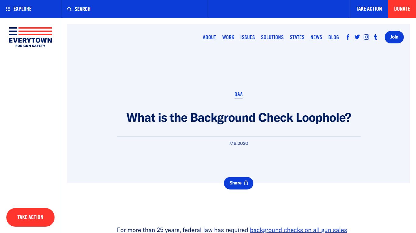 What is the Background Check Loophole? | Everytown